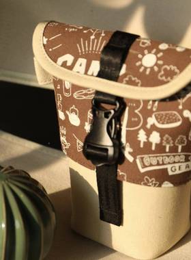 文创夜笔袋20664小众创意高玩颜值可立式笔筒小物学生大光容量文