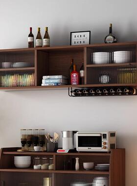 吊柜墙柜家用厨壁房壁柜实墙上书架子储纳物柜挂墙木式阳91503台