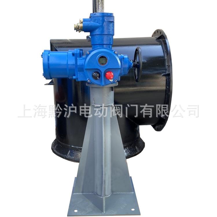 矿用电动配水闸阀 MA-RS485一体式控制 直角式矿井下水仓用阀门