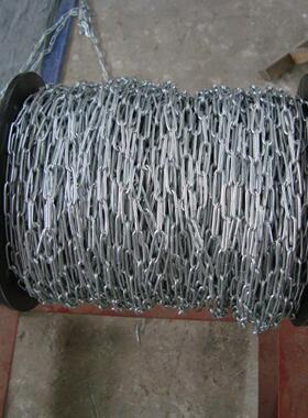 链条 自产自销优质镀锌链条德标DIN5685a/c 塑钢链 护栏链条