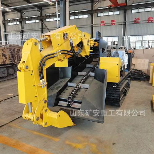 多功能矿用扒渣机 过载保护履带式扒渣机ZWY-30/18.5L矿用扒渣机