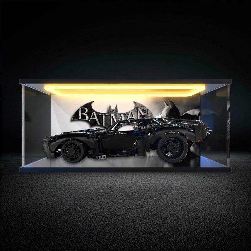 回灯款亚克力展示盒适用 42127蝙蝠侠战车科技机械组拼装积木模型,鲜花速递/花卉仿真/绿植园艺,割草机/草坪机,淘宝优惠券,粉丝福利购,淘宝优惠卷