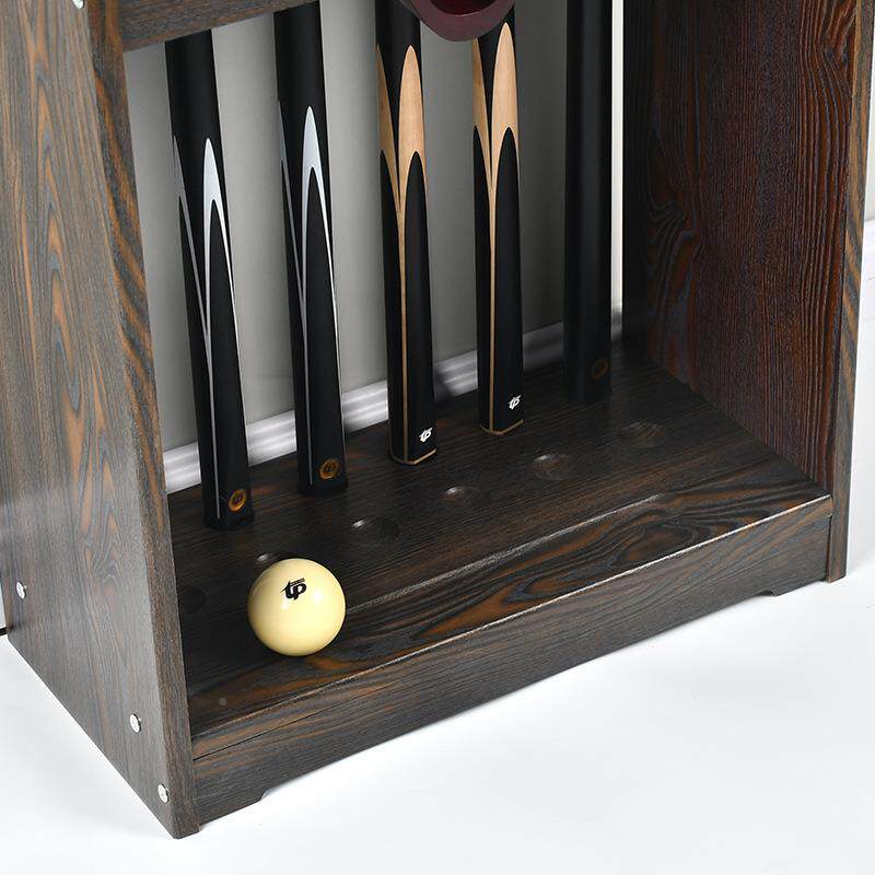档BNM球杆架落式地实木台球杆架桌球杆架1孔方形球杆架多高2色