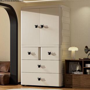 特大号加宽加厚ZET柜宝宝衣婴儿童衣服收纳衣柜子简小橱易整理储