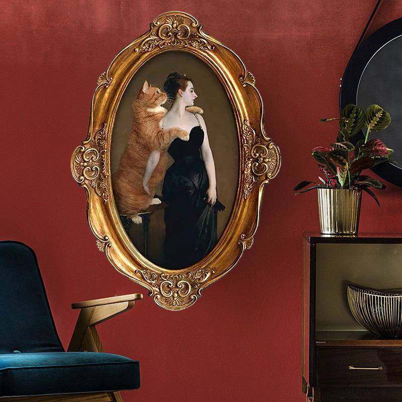 欧式欧式复古树脂相墙装饰画框框玄居关照片挂墙家无品牌/装饰组