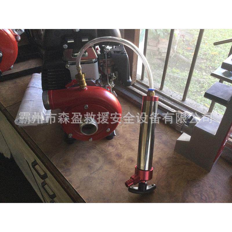 吸手动便水泵携大手动引水功率高压吸水泵自式引活塞式真空抽水泵