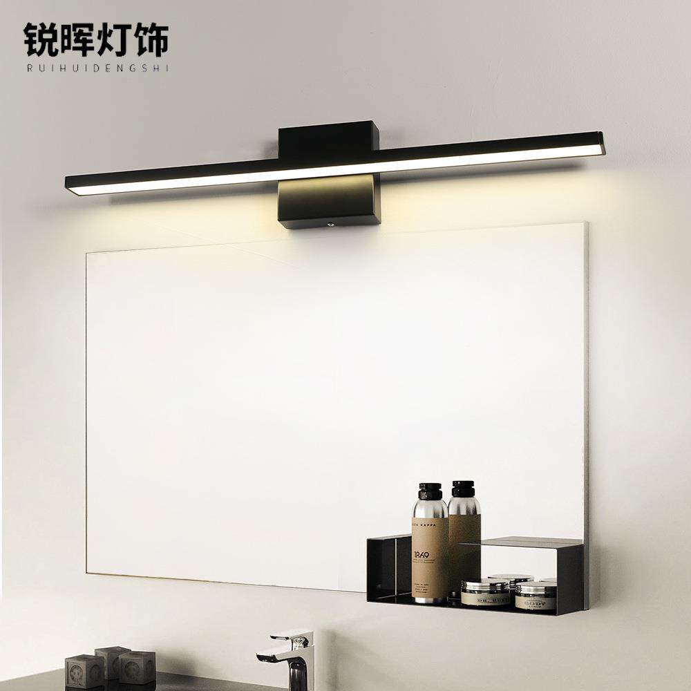 led前镜灯OIN简约浴室镜灯面灯卫生间卧室镜柜电压化妆镜子宽灯