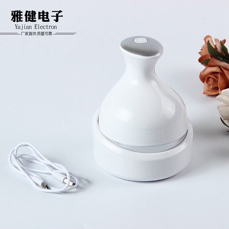 充电智能震动多功能头皮按摩器