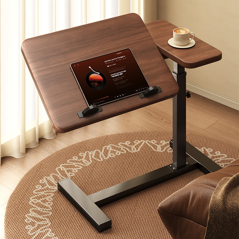 床边桌可移动升降电脑桌家用卧室办公桌客厅沙发边几学生学习桌写