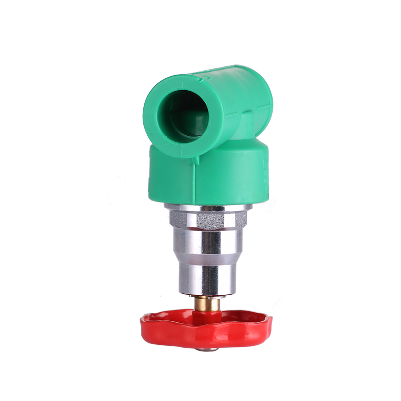 ER公元优家PPR绿色管件 截止 给水管入户开关总门