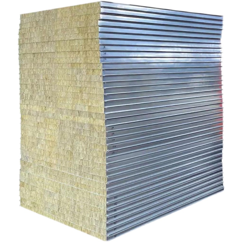 彩钢板隔墙吊顶无尘车间安装广州净化板防火夹心板泡沫岩棉板隔墙