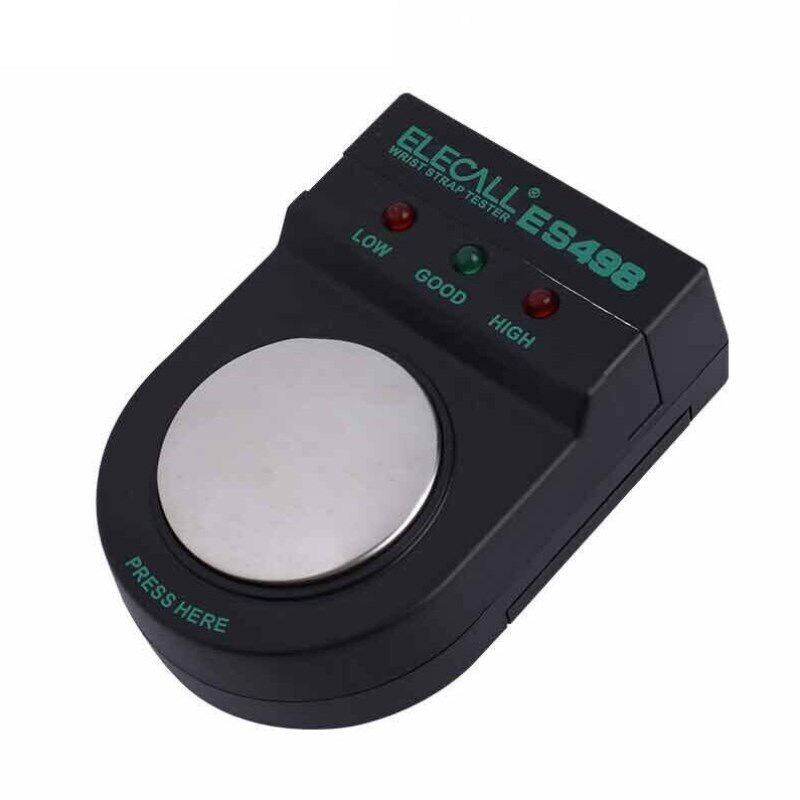 伊莱科ELECALL防静电手腕带测试仪检测器测试器防静电手环测