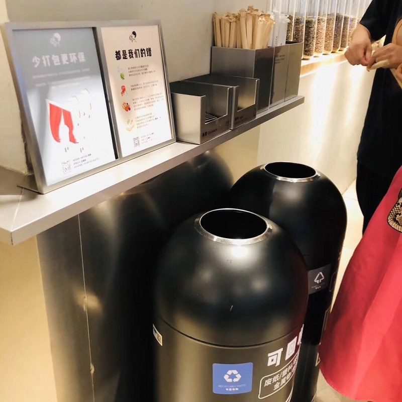 喜茶不锈钢广告牌宣传牌点菜单台卡海报架奶茶咖啡店菜牌展示架