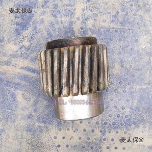 23齿斜齿轮 提升变速箱齿轮电机轴麦太保 混凝土搅拌机减速机齿轮
