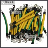 桥架连接线 25平及以上黄绿接地线 法兰连接线小包50根 16平 10平