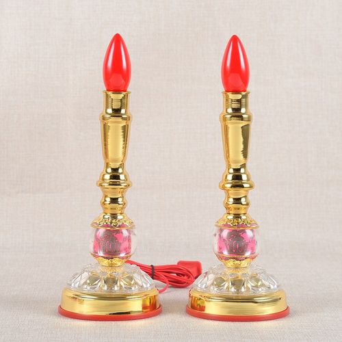 佛前供灯电烛灯电蜡烛波灯供灯家用led供灯插电佛供灯神灯莲花灯