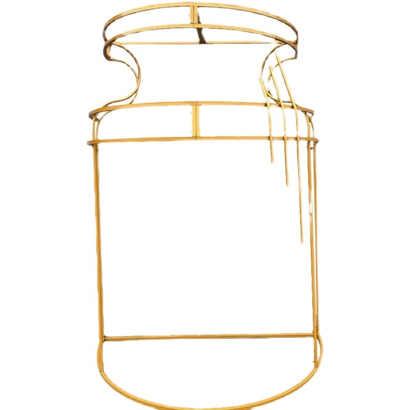 新款婚庆铁艺道具许愿瓶摆件婚礼舞台背景挂件装饰品创意漂流瓶子