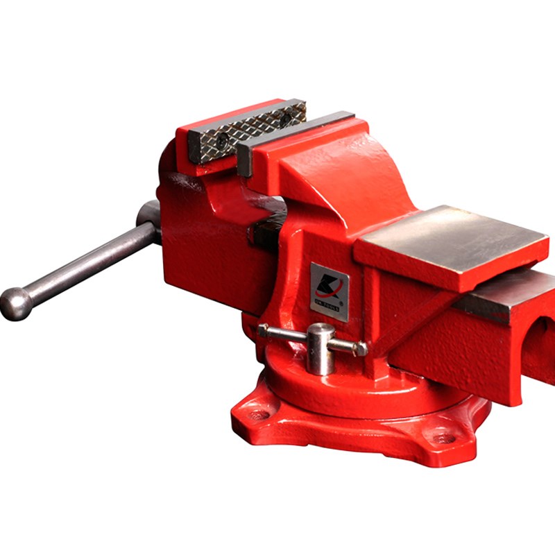 卡夫威尔3-10寸工业级重型台虎钳桌虎钳夹持钳子夹持五金工具