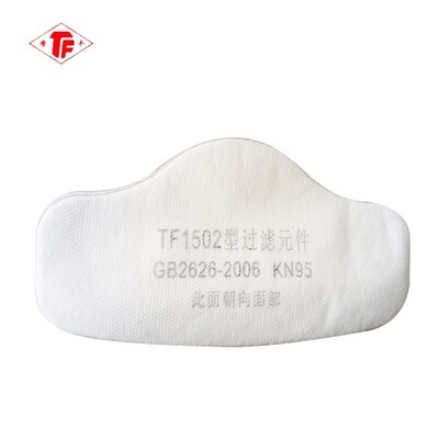 唐丰1502滤棉 与3701CN颗粒物过滤棉通用 3200防尘面具纸