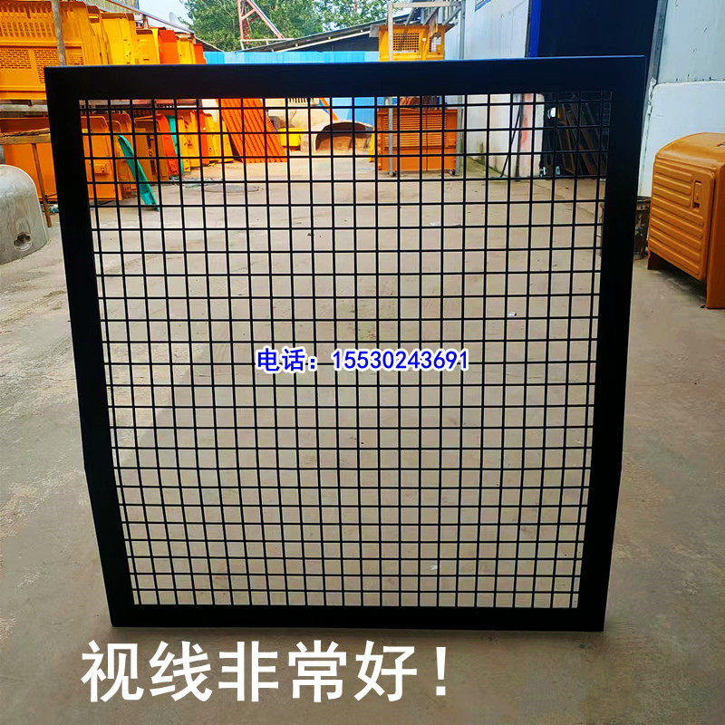 挖机玻璃防护网卡特现代三一临工山推龙工雷沃斗山挖掘机前保护罩