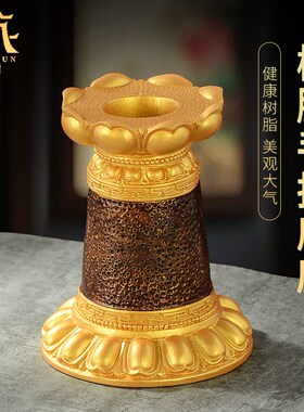 藏村手摇转轮底座树脂莲花客厅室内桌面用品转桶摆件装饰转筒