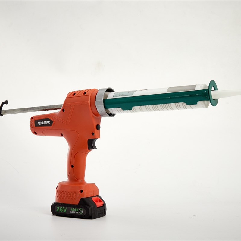 刚巧电动胶枪结构玻璃胶枪软硬胶大锂电两用充电式打胶机全自动