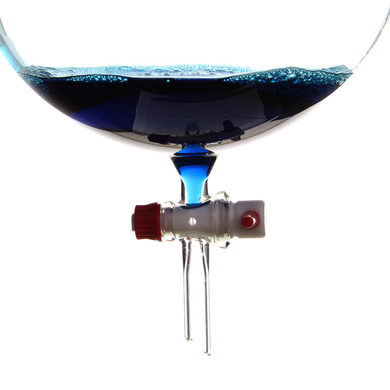 三爱思球形分液漏斗1L-20L具四氟活塞头部无塞标准磨口2mm或MM高