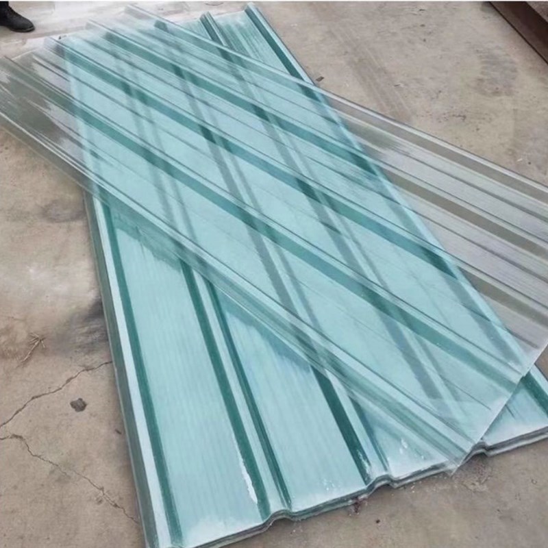 PC采光板瓦阳台防雨板玻璃钢板玻璃纤维树脂瓦车库板雨棚