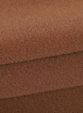 1810080g全羊面料ERB5双毛面呢面秋冬大衣外套粗纺面料料毛呢布