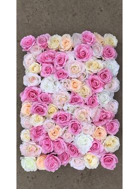 花墙仿真背婚庆婚景礼活绿植动装饰用摄品拍排花拱门HP00012绢花