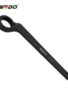 WEDO维度特种钢制工具0CR铬钢厂家直供高颈单头4梅875T扳手C33花0