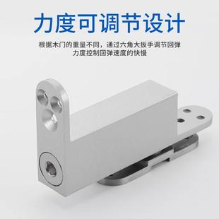 免挖槽门地弹孔簧隐藏有框门玻璃门免挖高强承重22式免挖坑木地簧