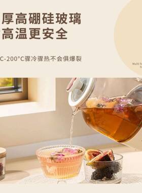 养生壶家用多功自动办公室全烧水壶加厚玻璃茶煮SWP热能水壶蒸炖