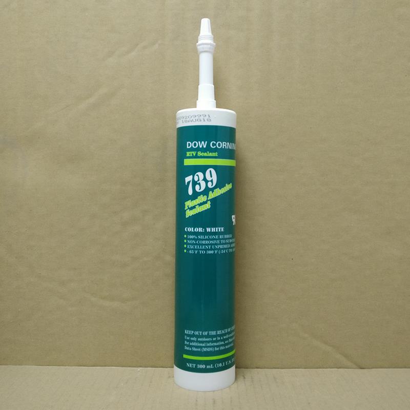 道康宁DOWSIL 739塑料粘合剂 汽车装饰电器胶水 中性固化密封胶水