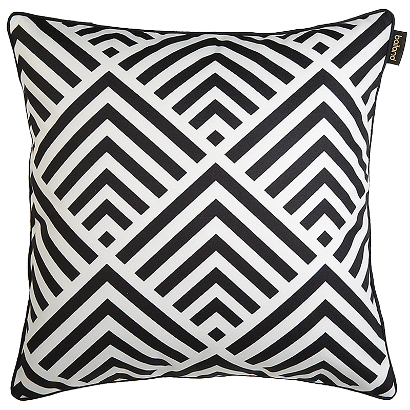 0480几何简约印花抱枕靠垫沙发办公室腰靠枕床头靠背垫抱枕套含芯