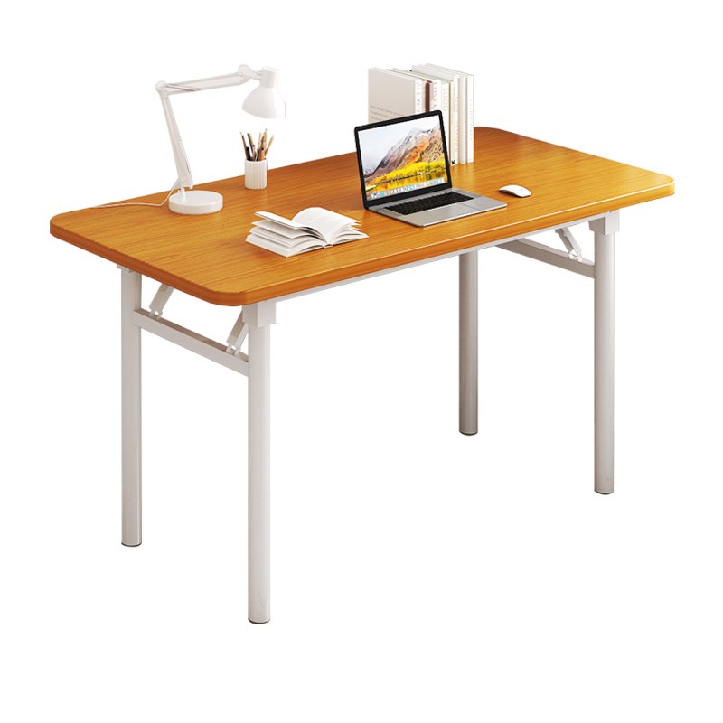 简约长方形电脑桌简易折叠桌子写字桌课桌书桌小户型办公桌培训桌