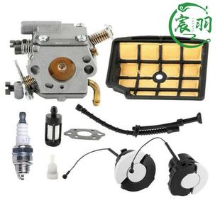 MS200T MS200 020T空滤器 化油器 油盖纸垫配件 C1Q 燃油管 S126B