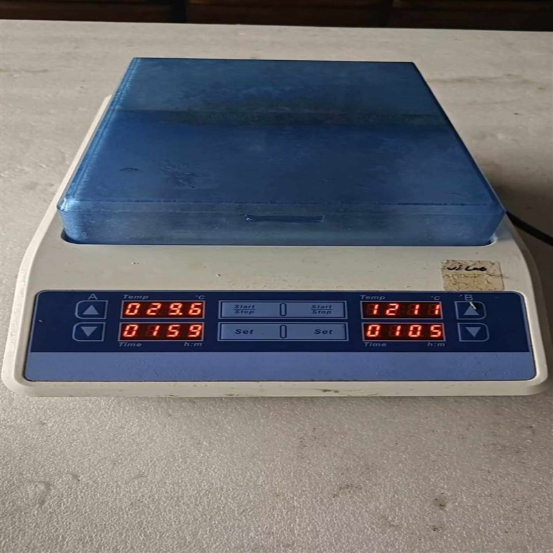 奥盛MK2000-2E干式恒温器 实物图拍摄 功能一切正常(诶诶商行)