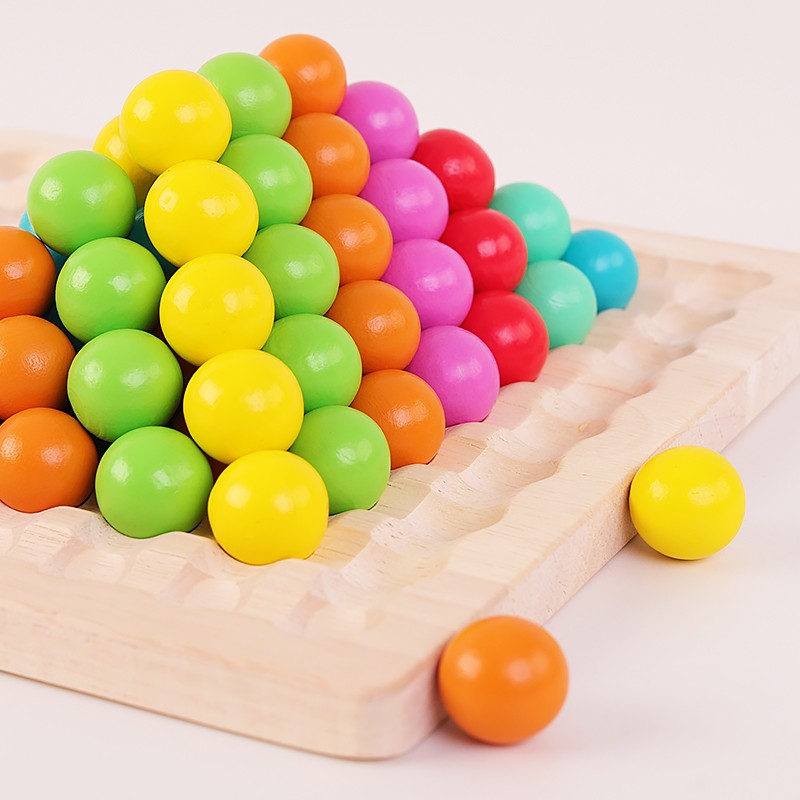 儿童彩虹消消乐桌面游戏人亲子家庭互动趣味开心专注力训练