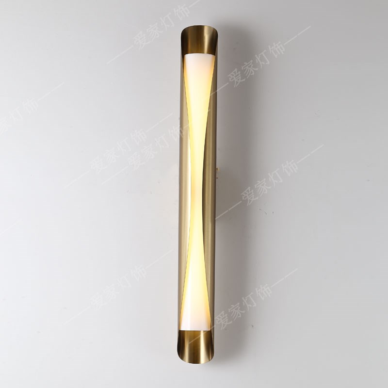 现代极简壁灯酒店别墅售楼处走廊灯客厅电视背景墙装饰长条壁灯