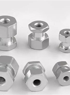 浮动接头FJR3/5/6/o8/14/16-0.8/1.25气缸外六角内螺纹接头/10/12