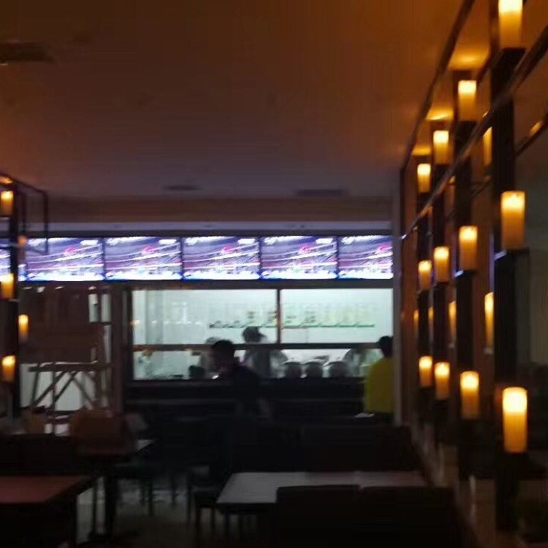 可接12v接线蜡烛灯内置直流电led电子蜡烛灯酒吧会所餐厅室内装饰