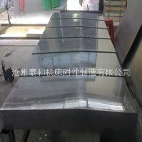 重型机床钢板防护罩 机床钢板防护罩 机床伸缩防护罩制造