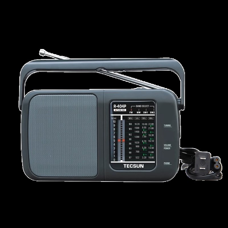 Tecsun/德生 R-P便携式高灵敏度调频中波短波全波段插电收音机