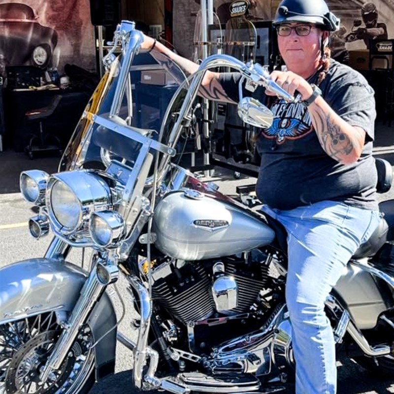 美产孟菲斯哈雷17年后路王定制改装风挡加高快拆黑色挡风玻璃