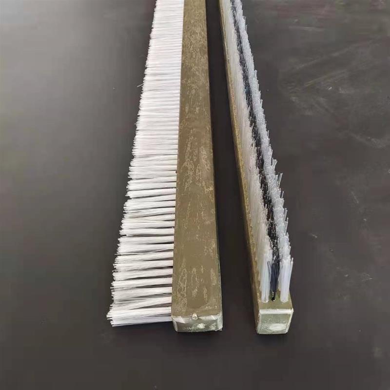 砖机刷条刷钢丝砖机刷除尘毛刷条PVC板刷PP木头刷排刷尼龙丝板刷