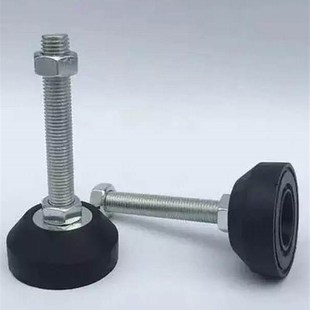 D80 L125 M16 L100 L150地脚 M20 重载调节橡胶脚杯WAL22