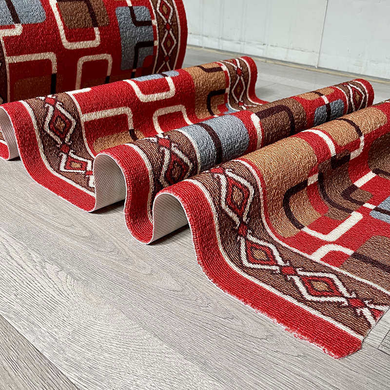 可裁剪家用厨房地毯地垫几何防滑洗机卫浴楼梯饭店可客厅门厅卧室