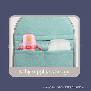 婴儿提宝篮外出便携收纳轻音动可移加厚耐527磨新式 生宝车上睡觉