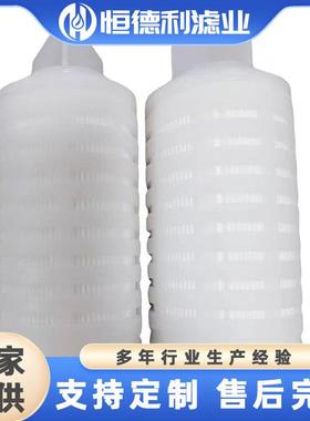 1/20/30/40寸微孔折叠0滤芯PP棉水BWT过滤芯0.420.1μm0.5微2米